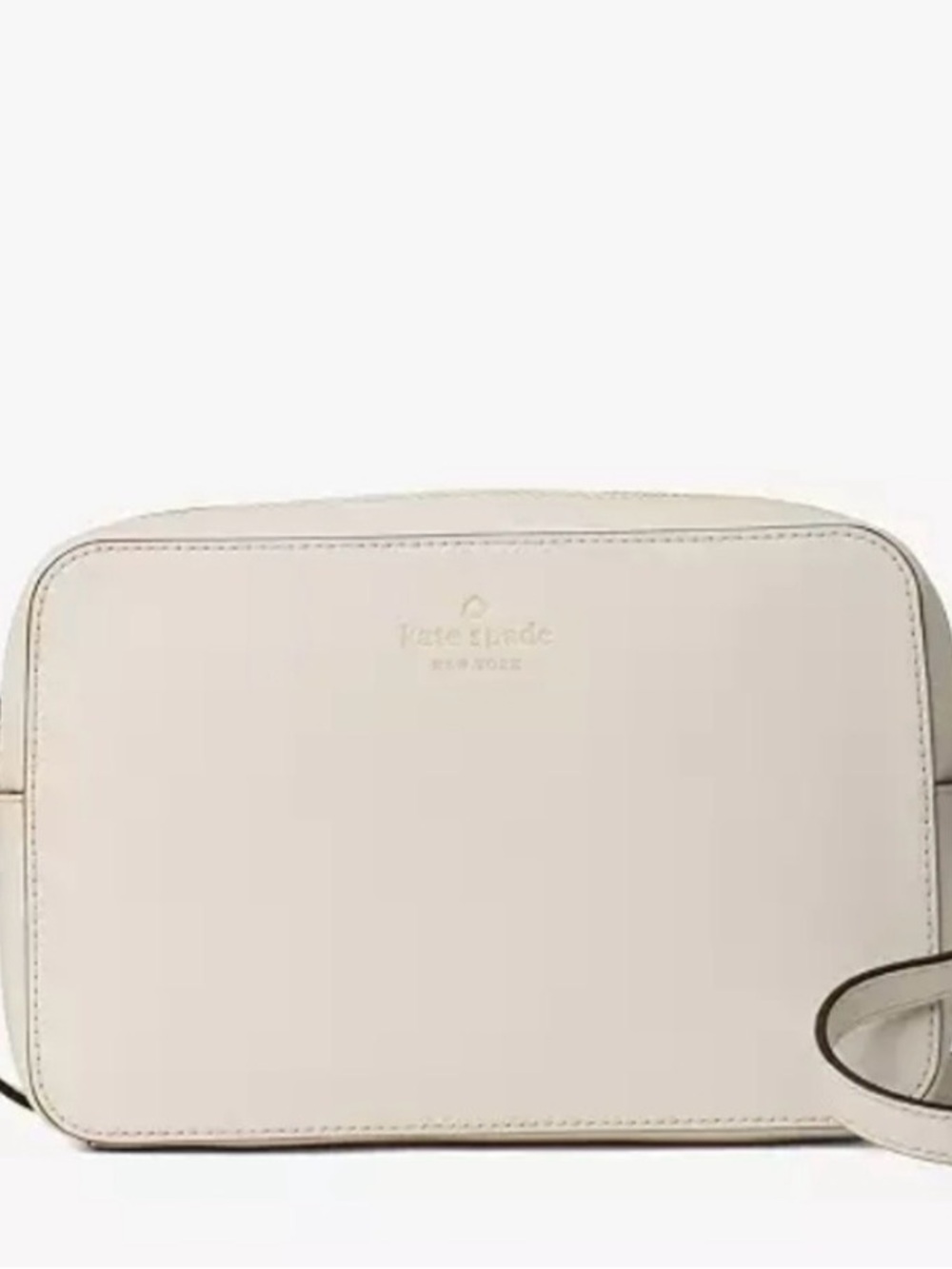 kate spade New York Cream Leather Crossbody Bag